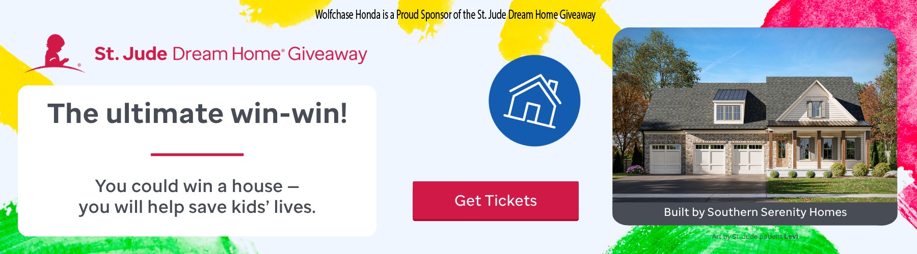 St Jude Dream Home Banner